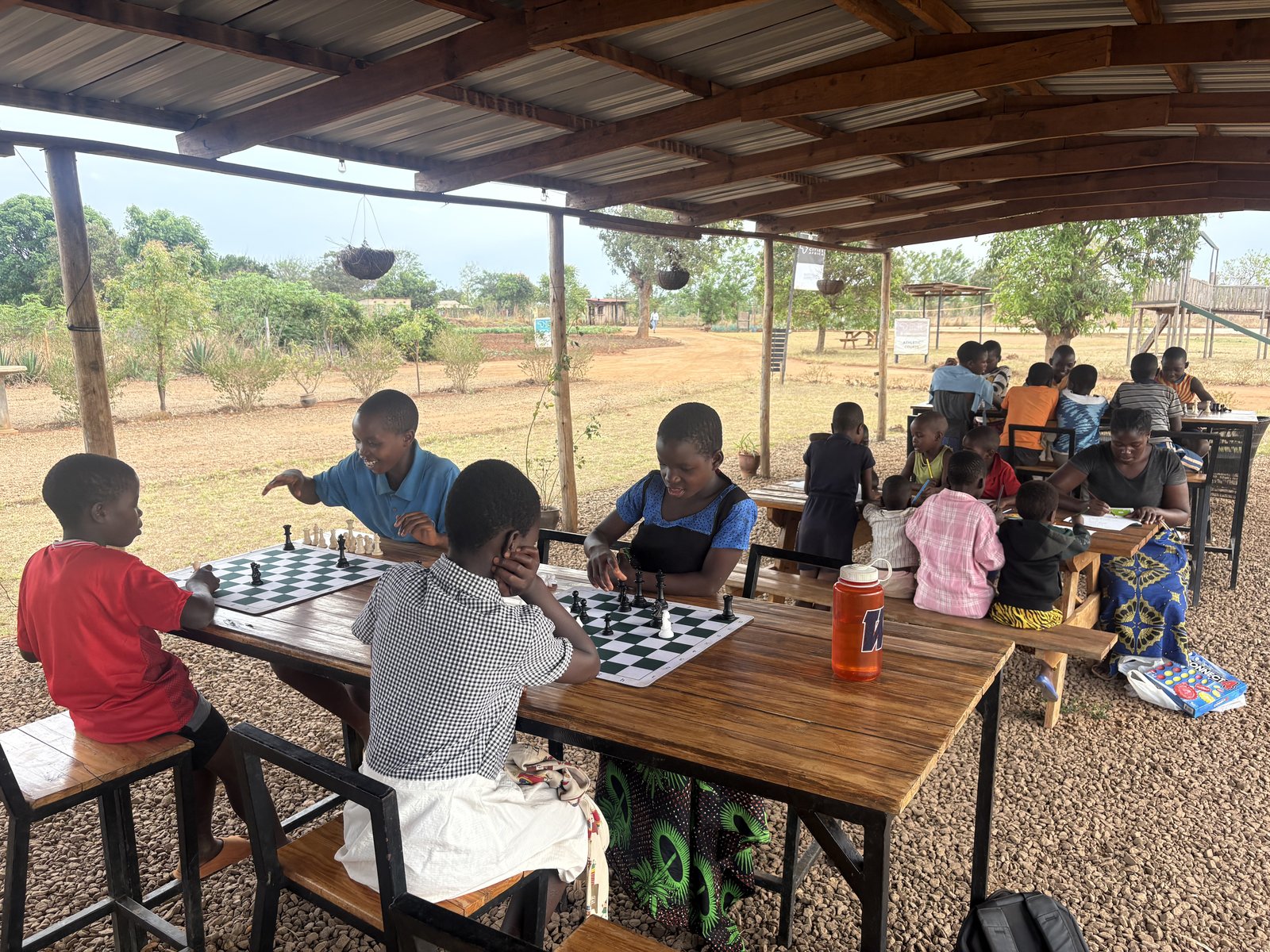 Children in our after-school program in Malawi